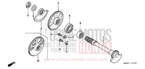 BALANCIER CRF450R8 de 2008
